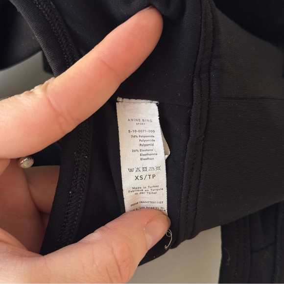 ANINE BING Sport Blair Bra in Black - Picture 5 of 5